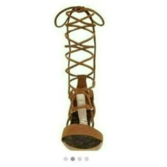 NIB MSRP $78 Free People Fiji Wraparound Sandal Women's Size 38 - Picture 3 of 10